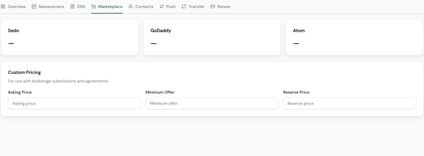Open Marketplace in DNX Manage