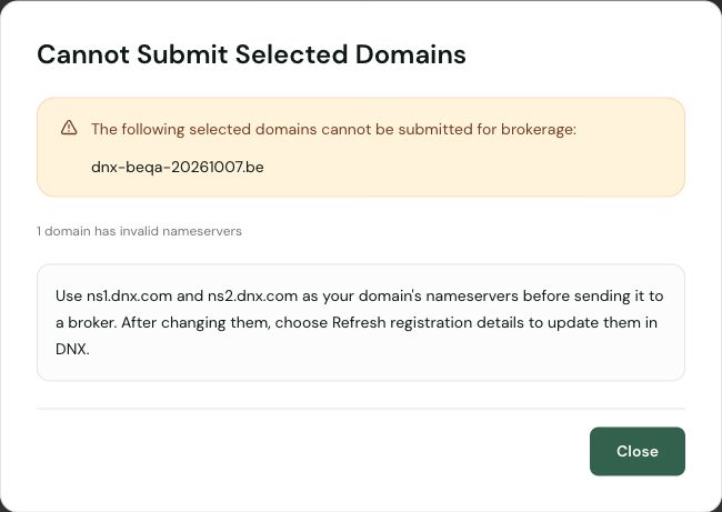 Resolve eligibility requirements in DNX Manage